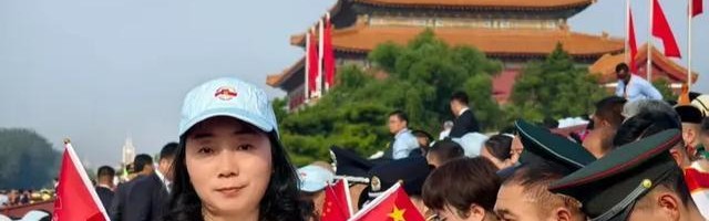 Milan sports-“祥榕，替你在现场观礼九三阅兵，妈妈感到无比自豪！”